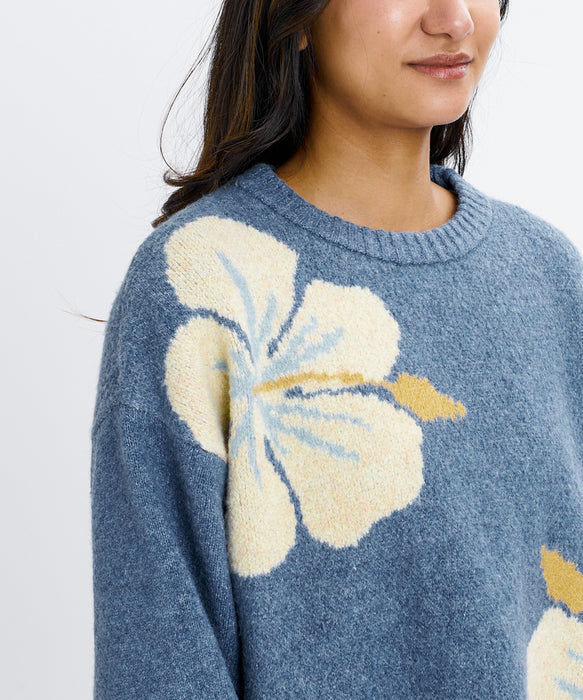 BILLABONG ウィメンズ DIXIE CREW SWEATER セーター 【2026年秋冬モデル】 TRV / L