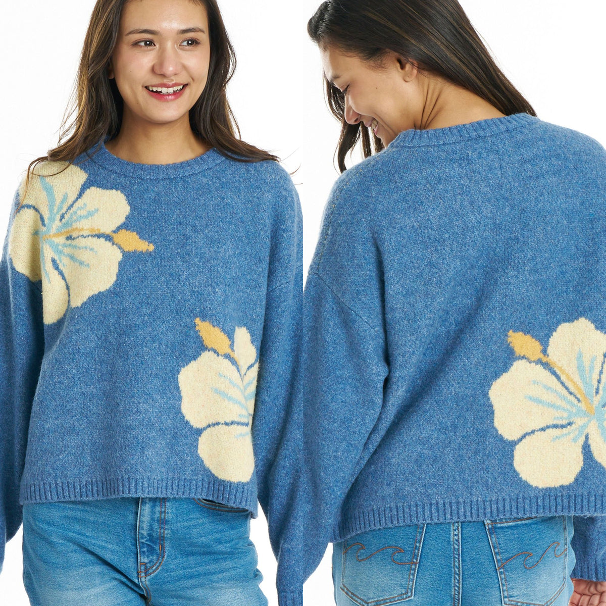 BILLABONG ウィメンズ DIXIE CREW SWEATER セーター 【2026年秋冬モデル】