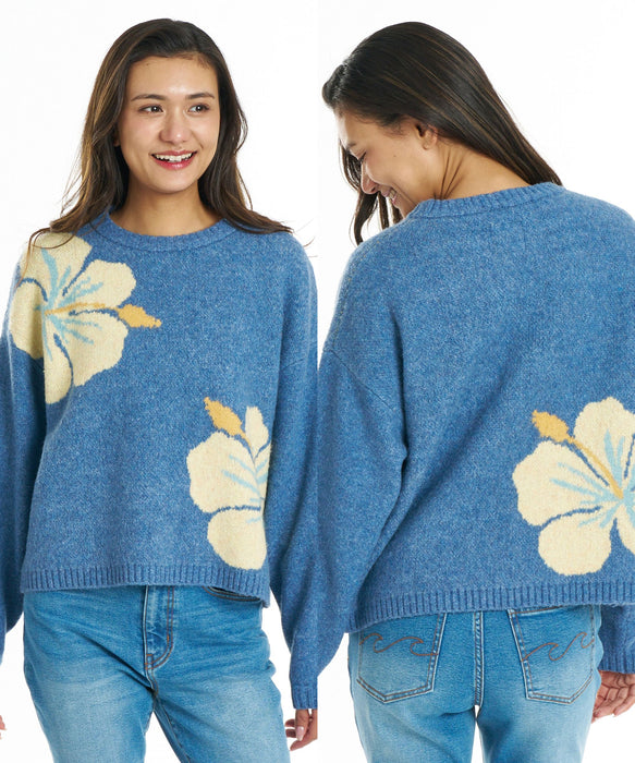 BILLABONG ウィメンズ DIXIE CREW SWEATER セーター 【2026年秋冬モデル】