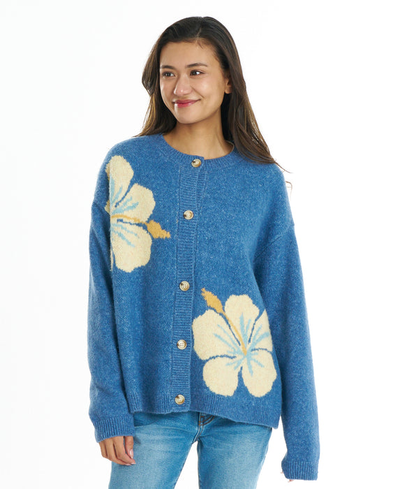 BILLABONG ウィメンズ DIXIE CARDIGAN セーター 【2026年秋冬モデル】 TRV / L