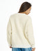 BILLABONG ウィメンズ JACQUARD METALLIC CREW SWEATER セーター 【2026年秋冬モデル】 WHT / L