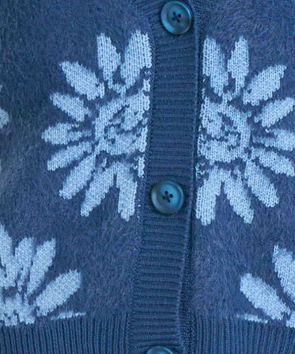 BILLABONG ウィメンズ JACQUARD METALLIC CARDIGAN セーター 【2026年秋冬モデル】 TRV / M