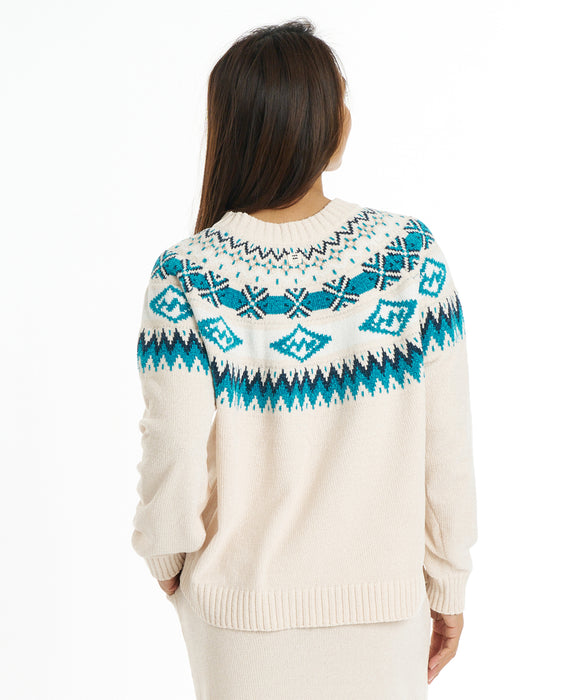 BILLABONG ウィメンズ FAIR ISLE CREW SWEATER セーター 【2026年秋冬モデル】 WCP / L