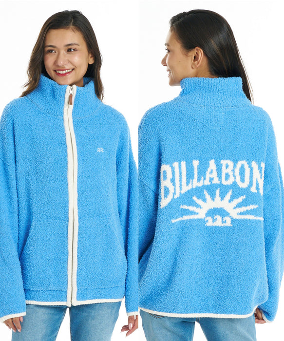 BILLABONG ウィメンズ MOKOMOKO JACQUARD ZIP CARDIGAN セーター 【2026年秋冬モデル】