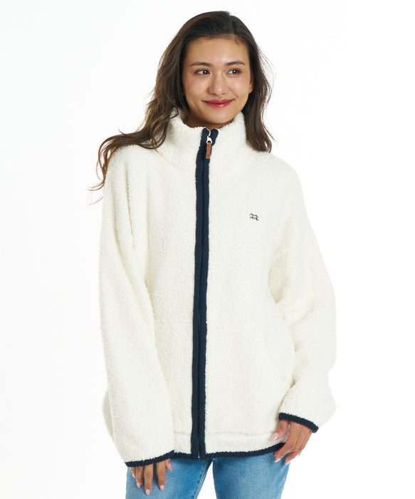 BILLABONG ウィメンズ MOKOMOKO JACQUARD ZIP CARDIGAN セーター 【2026年秋冬モデル】 WCP / M