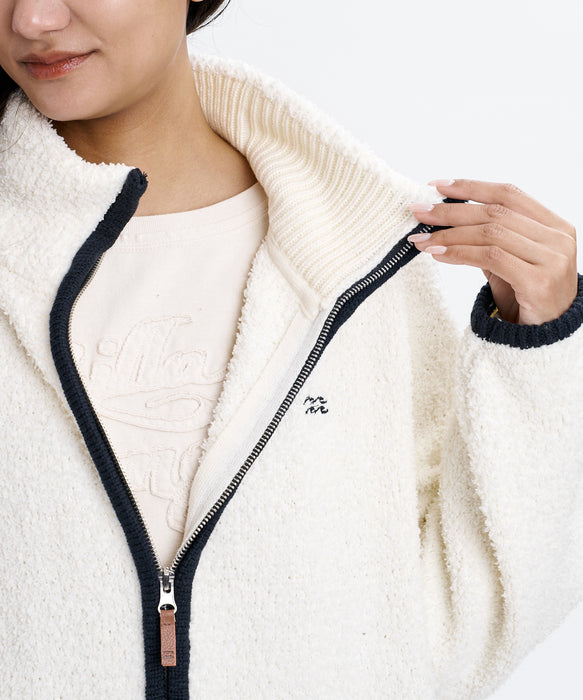 BILLABONG ウィメンズ MOKOMOKO JACQUARD ZIP CARDIGAN セーター 【2026年秋冬モデル】 WCP / M