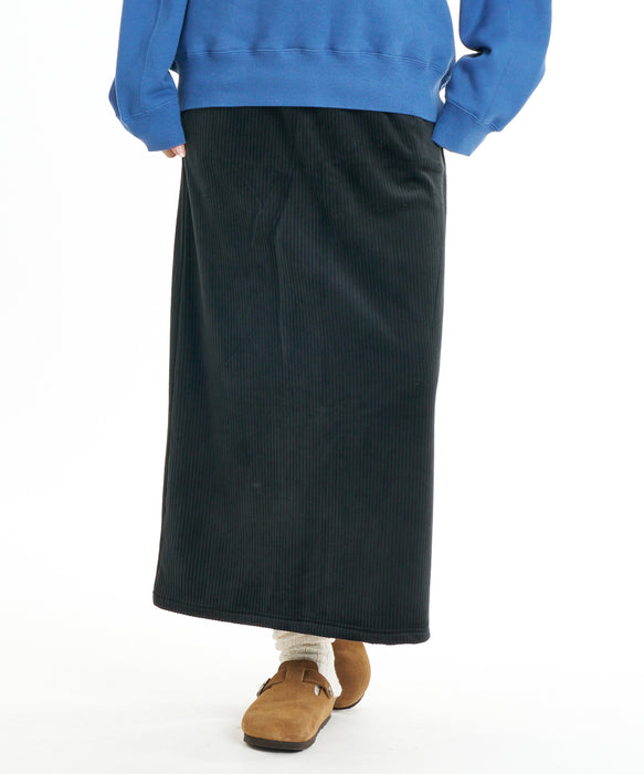BILLABONG ウィメンズ CUT VELOR LONG SKIRT スカート 【2026年秋冬モデル】 BLK / M