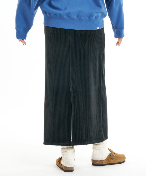 BILLABONG ウィメンズ CUT VELOR LONG SKIRT スカート 【2026年秋冬モデル】 BLK / M