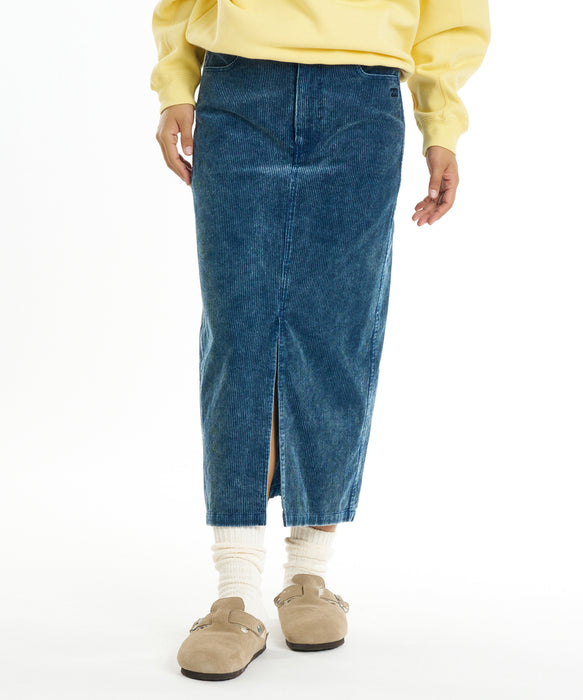 BILLABONG ウィメンズ CORDUROY LONG SKIRT スカート 【2026年秋冬モデル】 IND / L