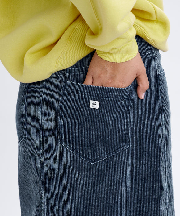 BILLABONG ウィメンズ CORDUROY LONG SKIRT スカート 【2026年秋冬モデル】 IND / L