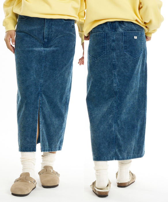 BILLABONG ウィメンズ CORDUROY LONG SKIRT スカート 【2026年秋冬モデル】