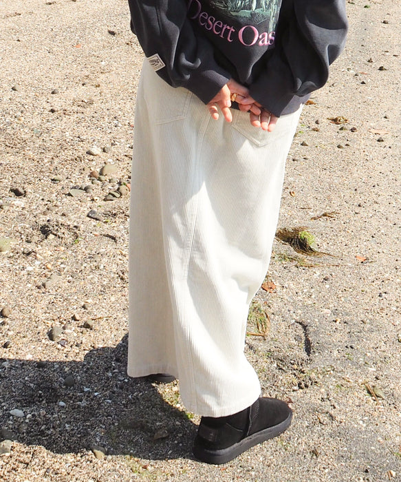 BILLABONG ウィメンズ CORDUROY LONG SKIRT スカート 【2026年秋冬モデル】