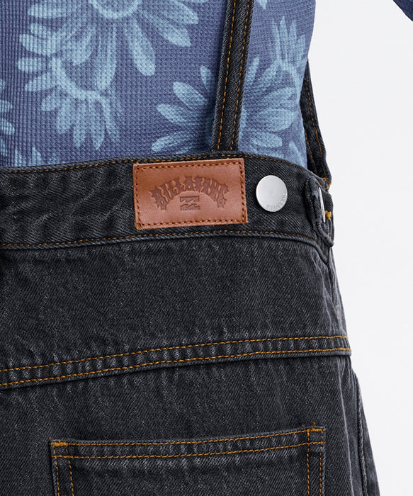 BILLABONG ウィメンズ DENIM JUMPER SKIRT スカート 【2026年秋冬モデル】 BLK / M