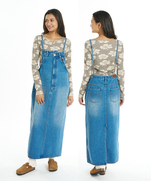 BILLABONG ウィメンズ DENIM JUMPER SKIRT スカート 【BEACH LOVER JEANS】【2026年秋冬モデル】