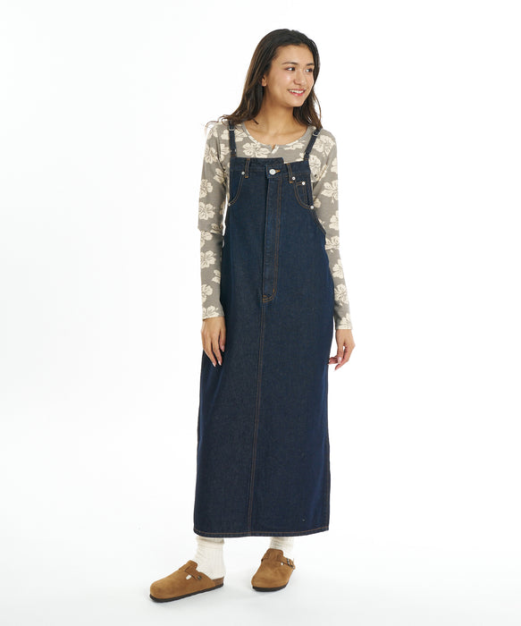 BILLABONG ウィメンズ DENIM JUMPER SKIRT スカート 【2026年秋冬モデル】 IND / M