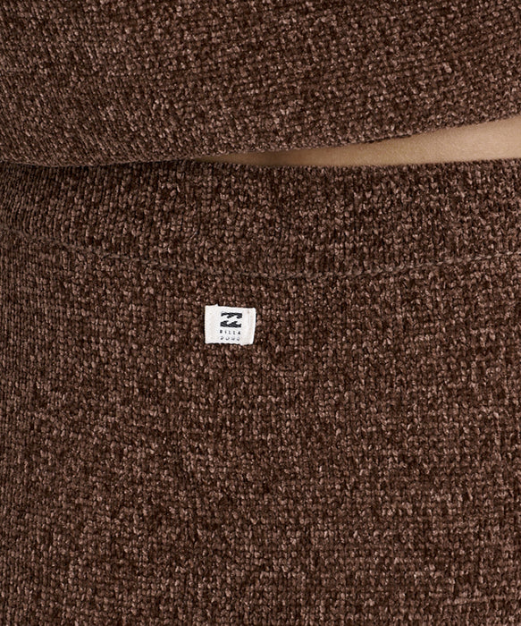BILLABONG ウィメンズ FAIR ISLE SKIRT スカート 【2026年秋冬モデル】 BRN / L