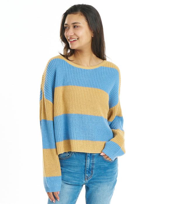 BILLABONG ウィメンズ LIT LIGHT SWEATER セーター 【2026年秋冬モデル】 CUR / M