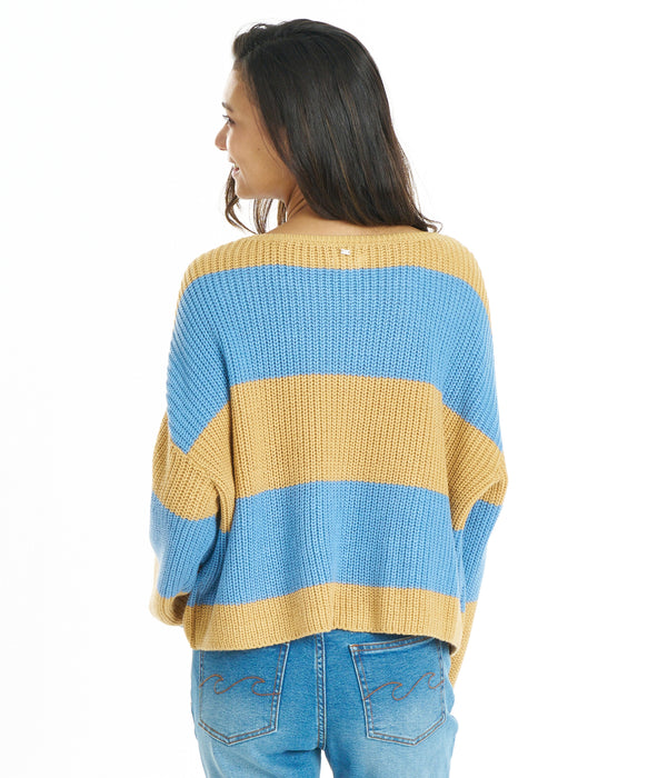 BILLABONG ウィメンズ LIT LIGHT SWEATER セーター 【2026年秋冬モデル】 CUR / M