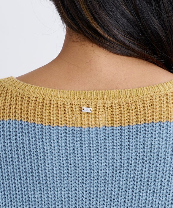 BILLABONG ウィメンズ LIT LIGHT SWEATER セーター 【2026年秋冬モデル】 CUR / M