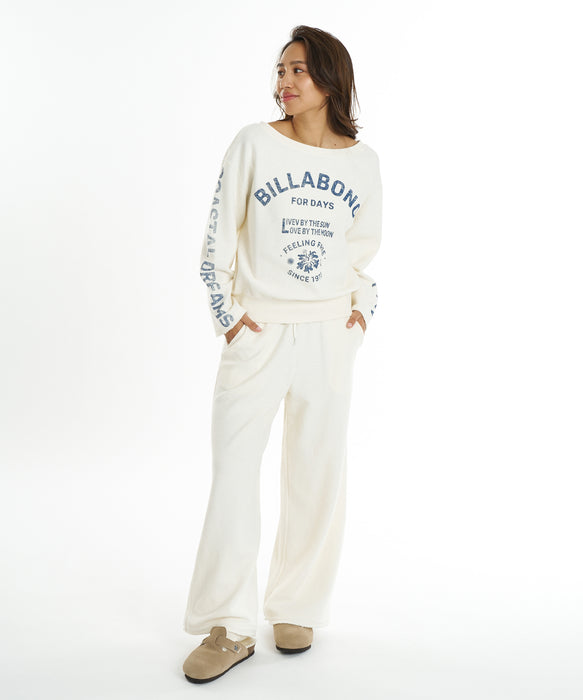 BILLABONG ウィメンズ W FACE WIDE LONG PANTS ロングパンツ 【2026年秋冬モデル】 SCS / L