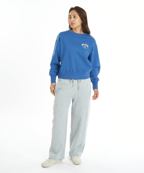 BILLABONG ウィメンズ BRUSHED FLEECE BARREL LP ロングパンツ 【2026年秋冬モデル】 GRH / L