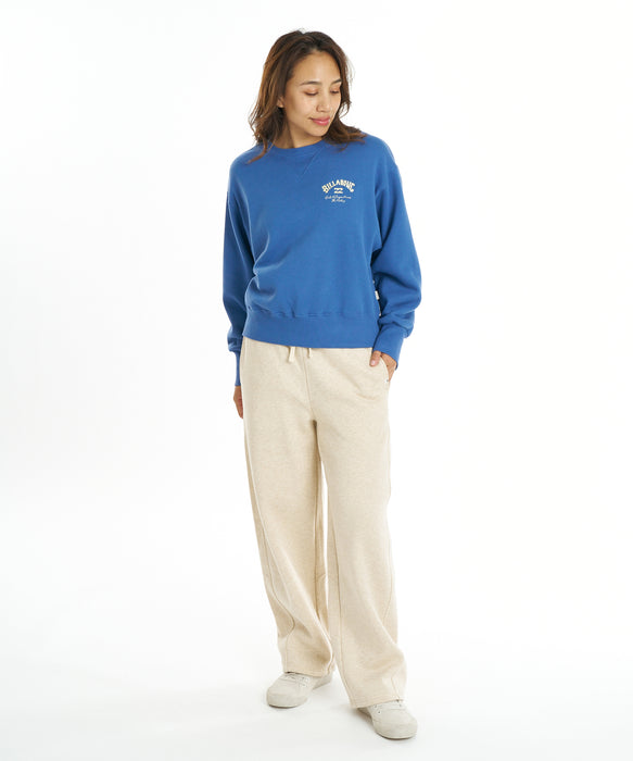 BILLABONG ウィメンズ BRUSHED FLEECE BARREL LP ロングパンツ 【2026年秋冬モデル】 OAT / L