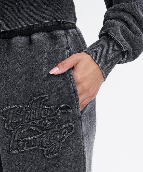 BILLABONG ウィメンズ WASHED SWEAT JOGGER PANTS ロングパンツ 【2026年秋冬モデル】 BLK / L