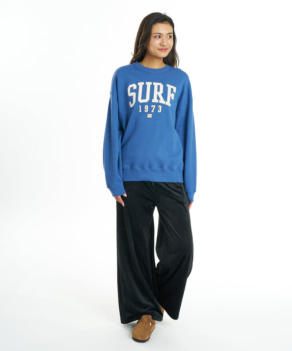 BILLABONG ウィメンズ CUT VELOR WIDE LONG PANTS ロングパンツ 【2026年秋冬モデル】 BLK / M