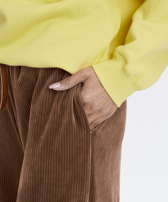 BILLABONG ウィメンズ CUT VELOR WIDE LONG PANTS ロングパンツ 【2026年秋冬モデル】 BRST / M
