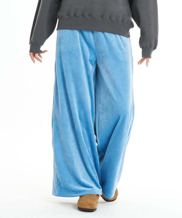 BILLABONG ウィメンズ CUT VELOR WIDE LONG PANTS ロングパンツ 【2026年秋冬モデル】 BUH / M