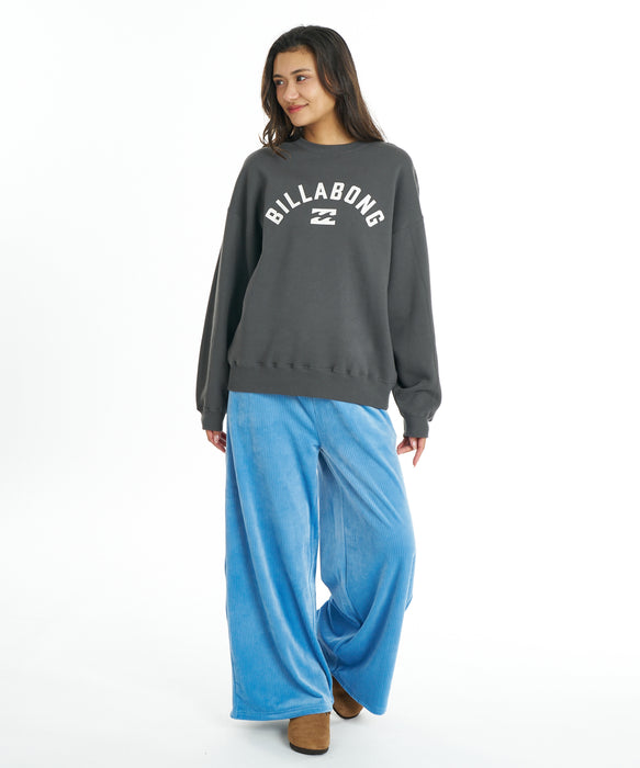 BILLABONG ウィメンズ CUT VELOR WIDE LONG PANTS ロングパンツ 【2026年秋冬モデル】 BUH / M