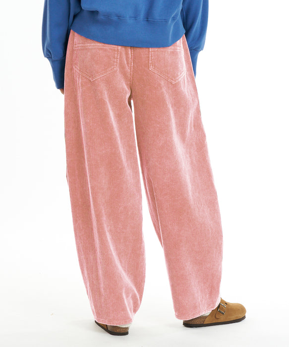BILLABONG ウィメンズ CORDUROY BARREL LEGS LONG PANTS ロングパンツ 【2026年秋冬モデル】 PNK / L