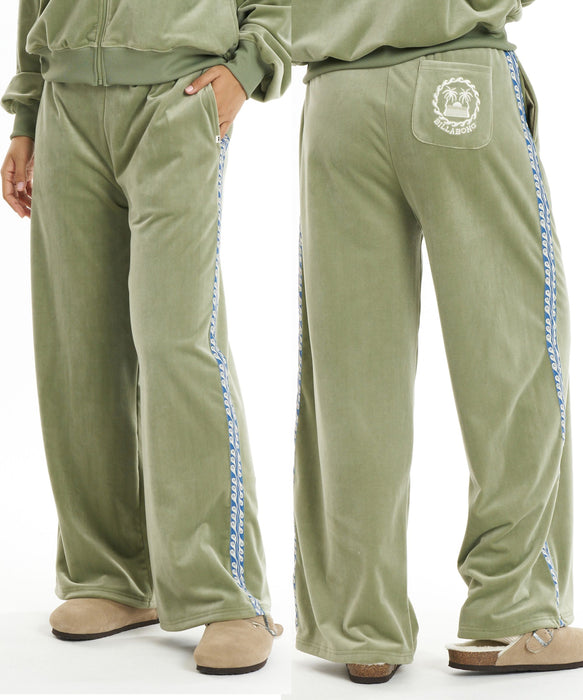 BILLABONG ウィメンズ PALM 73 LONG PANTS セットアップ ロングパンツ 【SURF CAMP】【2026年秋冬モデル】