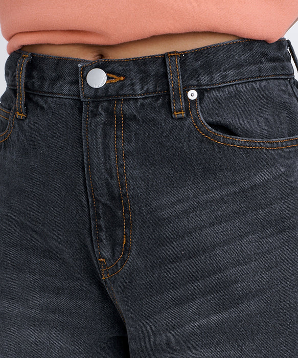 BILLABONG ウィメンズ WIDE BUGGY DENIM デニムパンツ 【2026年秋冬モデル】 BLK / M