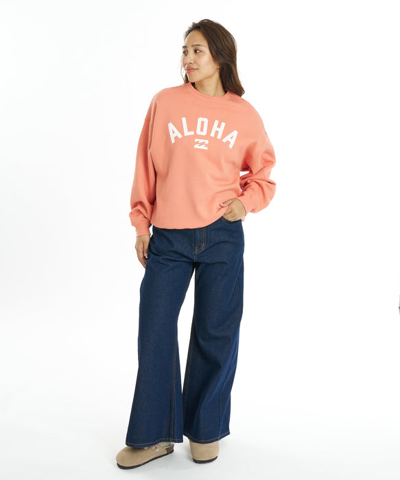 BILLABONG ウィメンズ WIDE BUGGY DENIM デニムパンツ 【2026年秋冬モデル】 IND / M