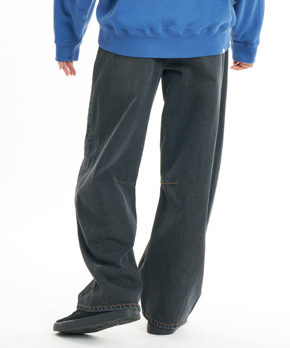 BILLABONG ウィメンズ BARREL LEGS DENIM デニムパンツ 【2026年秋冬モデル】 BLK / M