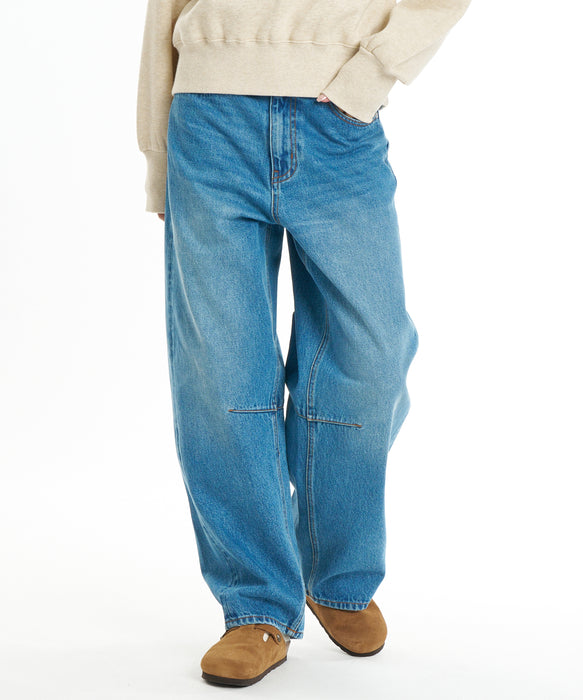 BILLABONG ウィメンズ BARREL LEGS DENIM デニムパンツ 【2026年秋冬モデル】 BLU / M