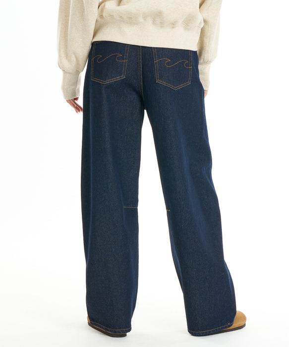 BILLABONG ウィメンズ BARREL LEGS DENIM デニムパンツ 【2026年秋冬モデル】 IND / M