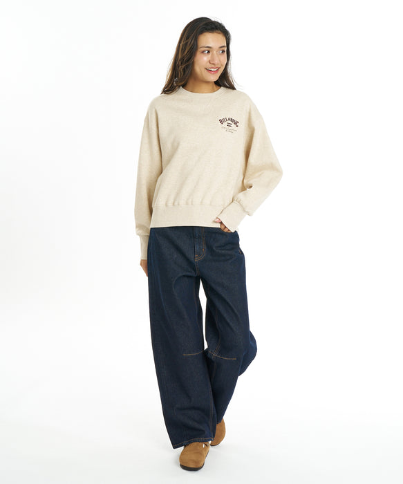 BILLABONG ウィメンズ BARREL LEGS DENIM デニムパンツ 【2026年秋冬モデル】 IND / M