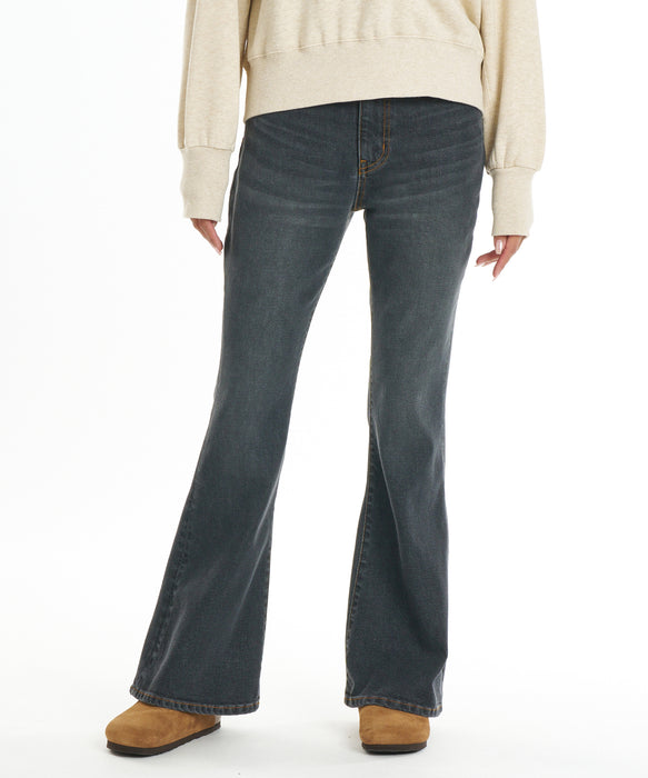 BILLABONG ウィメンズ FLARE LEGS DENIM デニムパンツ 【2026年秋冬モデル】 BLK / M