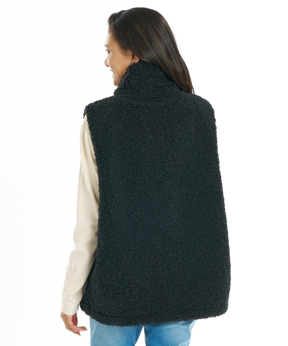 BILLABONG ウィメンズ FUR BOA VEST ベスト 【2026年秋冬モデル】 BLK / M