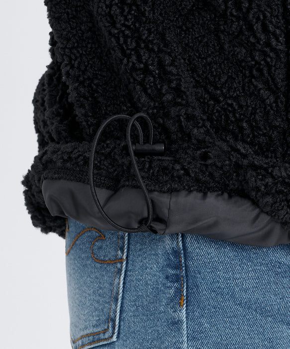 BILLABONG ウィメンズ FUR BOA VEST ベスト 【2026年秋冬モデル】 BLK / M