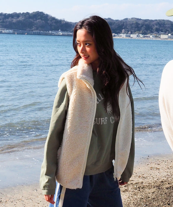BILLABONG ウィメンズ FUR BOA VEST ベスト 【2026年秋冬モデル】