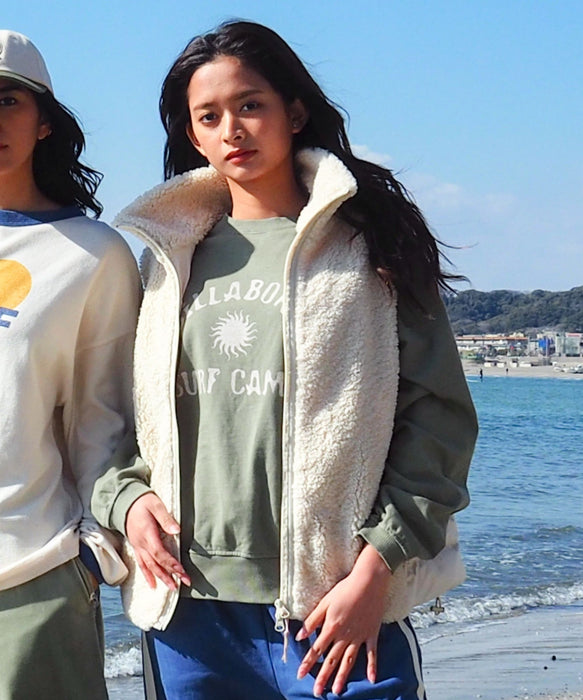 BILLABONG ウィメンズ BOA & PUFF VEST ベスト【SURF CAMP】【2026年秋冬モデル】