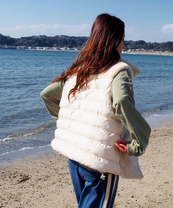 BILLABONG ウィメンズ FUR BOA VEST ベスト 【2026年秋冬モデル】