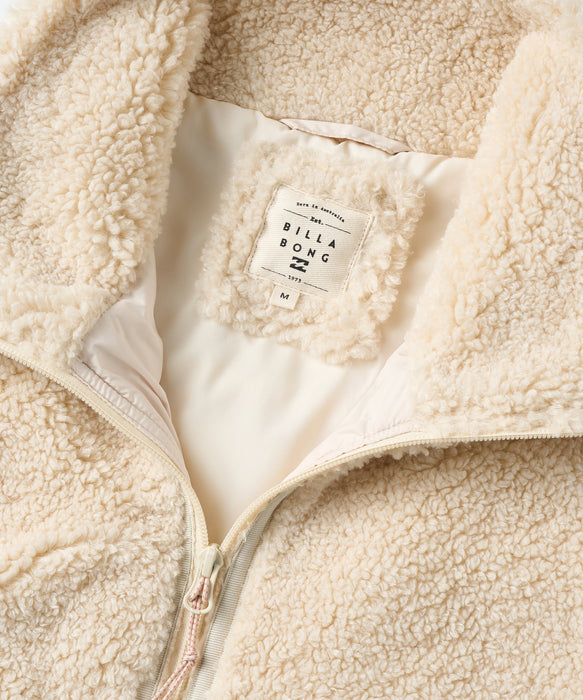 BILLABONG ウィメンズ SURFCAMP BOA & PUFF VEST ベスト 【2026年秋冬モデル】 WCP / M