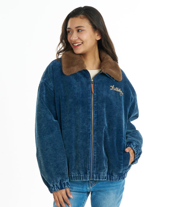 BILLABONG ウィメンズ CORDUROY EMB JACKET ジャケット 【2026年秋冬モデル】 IND / L