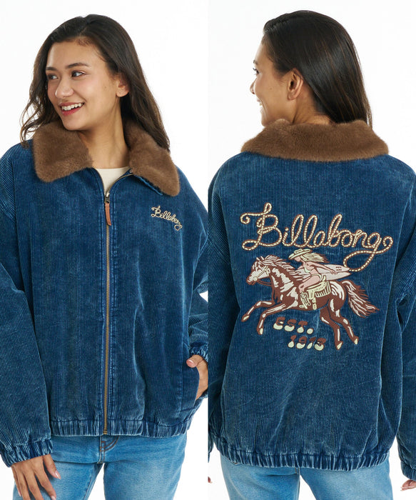 BILLABONG ウィメンズ CORDUROY EMB JACKET ジャケット 【2026年秋冬モデル】