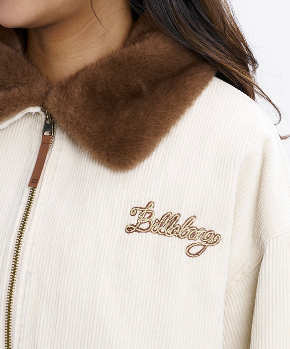 BILLABONG ウィメンズ CORDUROY EMB JACKET ジャケット 【2026年秋冬モデル】 WCP / L