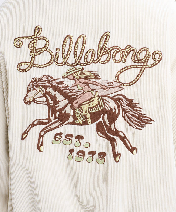 BILLABONG ウィメンズ CORDUROY EMB JACKET ジャケット 【2026年秋冬モデル】 WCP / L